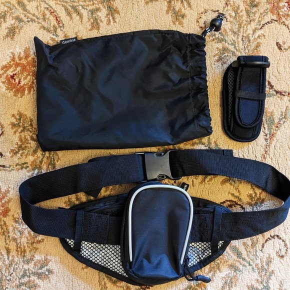 NEW Gemline Reflective Running/Hiking/Travel Belt with removable attachments - Picture 2 of 9